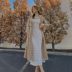 Realisation Par The Alba strawberry silk dress